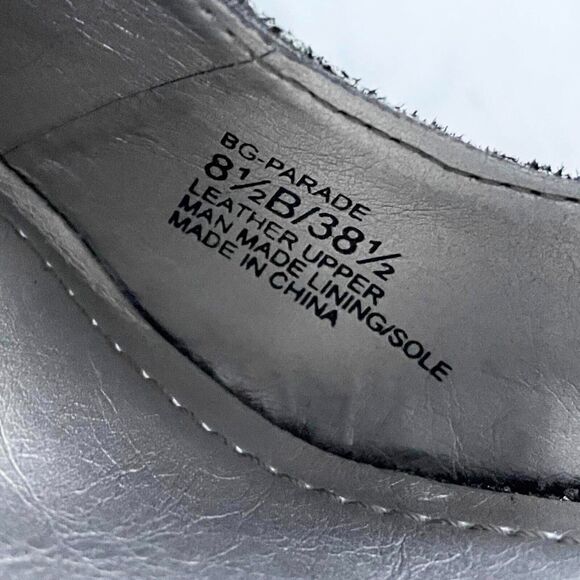 BCBG Generation Sparkly Gold Black Iridescent Platform Pumps Heels-Size 8.5/38.5 - Picture 7 of 7